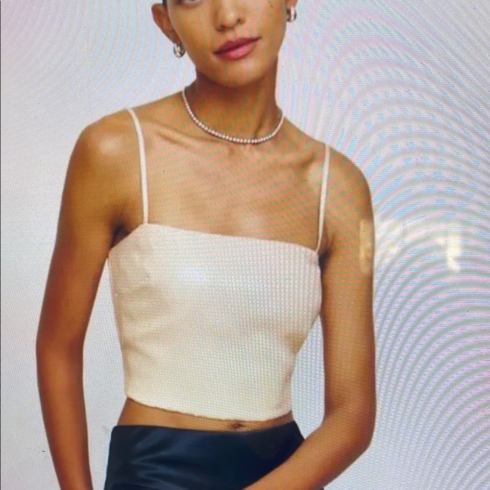 Elegant Cream Women's Top